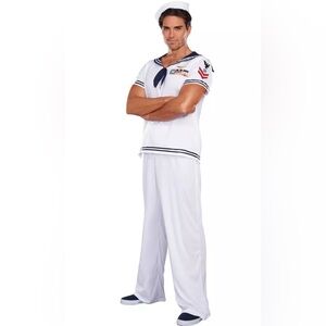Brand New Navy Sailor Ship Happens Men Adult Costume XL